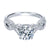 Gabriel & Co 18K White Gold Round Diamond Engagement Ring ER11823R3W83JJ