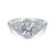 Gabriel & Co Unique 14K White Gold Vintage Halo Engagement Ring  ER12579R4W44JJ