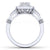 Gabriel & Co 14K White Gold Round Diamond Halo Engagement Ring ER14706R3W44JJ