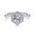 Gabriel & Co 14K White Gold Round Diamond Halo Engagement Ring ER14788R4W44JJ