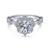 Gabriel & Co 14K White Gold Round Diamond Halo Engagement Ring ER15230R4W44JJ