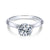 Gabriel & Co 18K White Gold Round Diamond Engagement Ring  ER7301W83JJ