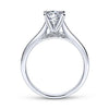 Gabriel & Co 14K White Gold Round Diamond Engagement Ring  ER8012W44JJ