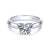 Gabriel & Co 18K White Gold Round Diamond Engagement Ring  ER8086W83JJ