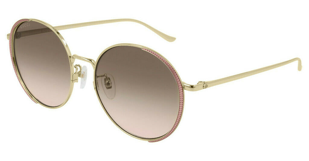 Gucci GG0401SK-004 Gold Tone Metal Frame 56mm Sunglasses