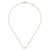 Gabriel & Co. 14K Yellow Gold Bujukan Beaded Bar Necklace NK6396Y4JJJ