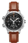 Hamilton H77912535 X-Wind GMT Leather Strap Watch