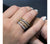 Gabriel & Co 14k White Gold 0.27ct Diamond Stack Stackable Ring LR4579W45JJ