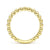Gabriel & Co. 14K Yellow Gold Beaded Stackable Ring LR4871Y4JJJ