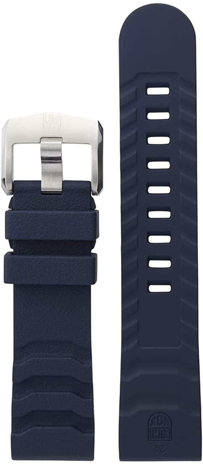 Luminox Men's 3250 Navy SEAL Series Dark Blue Rubber Watch Band FPX.3800.40Q.K