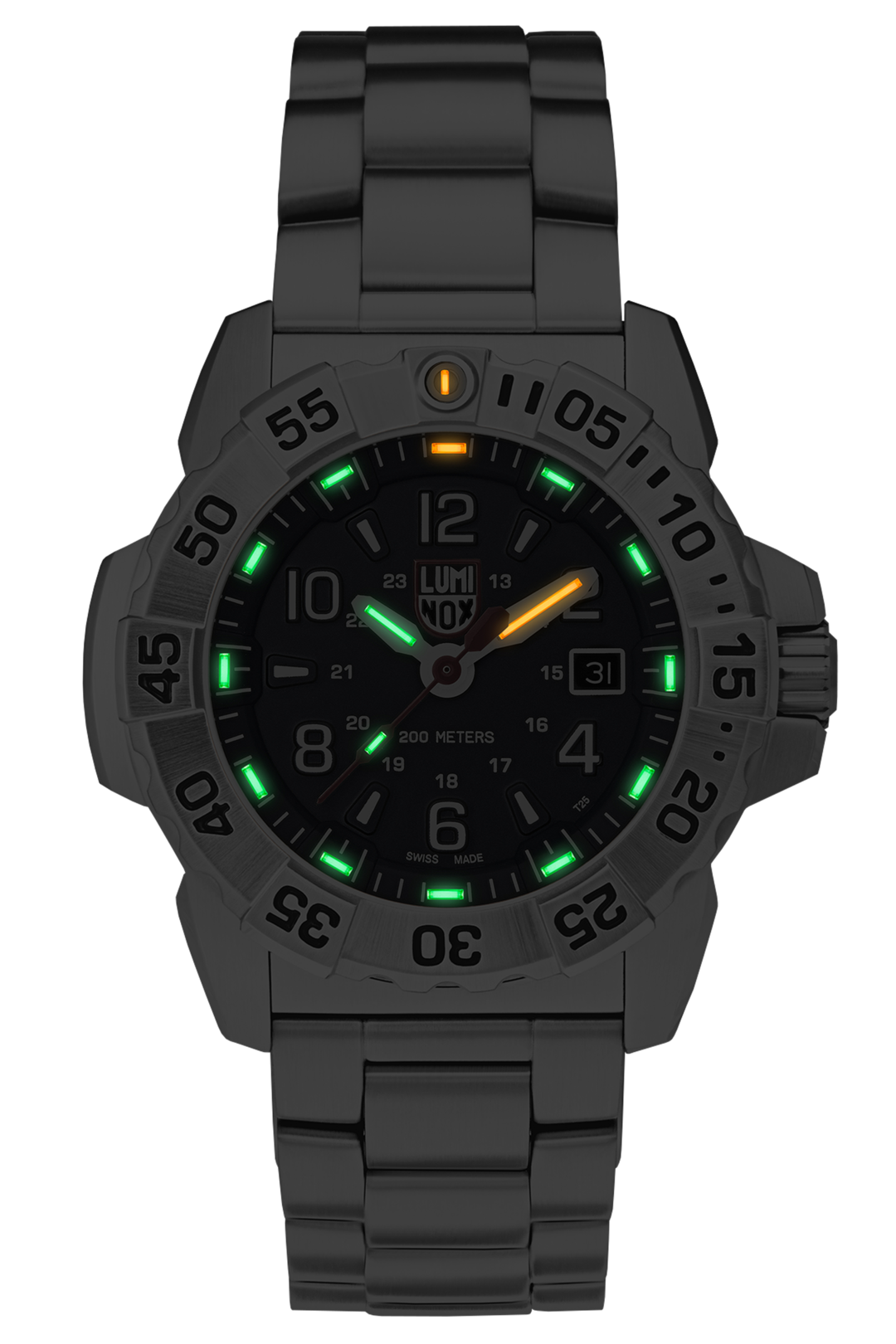 Luminox 3254 Navy Seal Stainless Steel Blue Dial Watch
