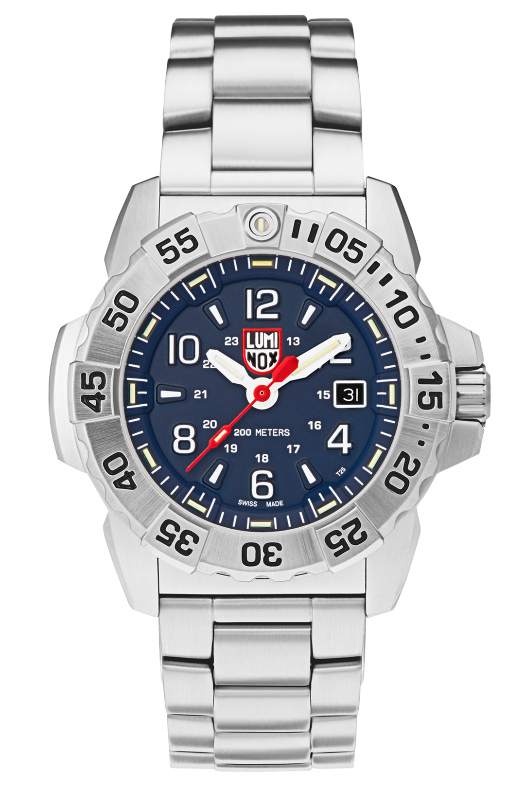 Luminox 3254 Navy Seal Stainless Steel Blue Dial Watch