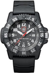 Luminox 3801 Carbon Seal Black Dial Rubber Strap Watch