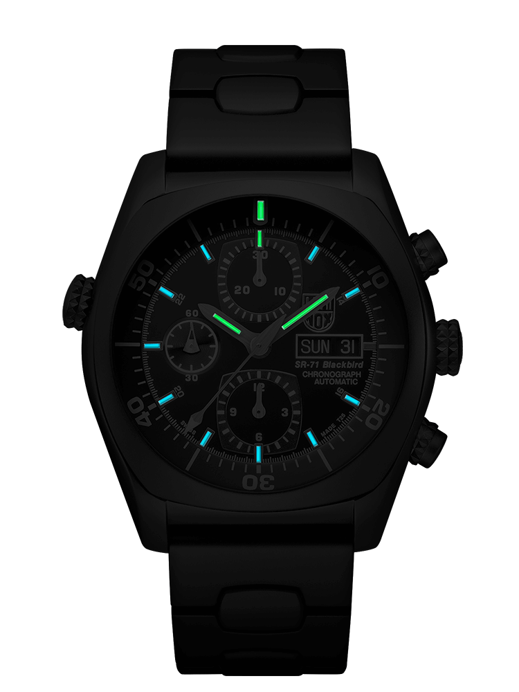 Luminox 9086.BO SR-71 Blackbird Automatic Chronograph Limited Edition Watch