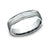 Benchmark RECF7602SW White 14k 6mm Men's Wedding Band Ring