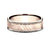 Benchmark RECF76044R Rose 14k 6mm Men's Wedding Band Ring