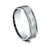 Benchmark RECF76044W White 14k 6mm Men's Wedding Band Ring