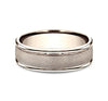Benchmark RECF77470R Rose 14k 7mm Men's Wedding Band Ring
