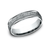 Benchmark RECF846358W White 14k 6mm Men's Wedding Band Ring