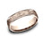 Benchmark RECF846374R Rose 14k 6mm Men's Wedding Band Ring