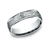 Benchmark RECF8465393W White 14k 6.5mm Men's Wedding Band Ring