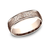 Benchmark RECF8465590R Rose 14k 6.5mm Men's Wedding Band Ring