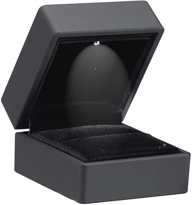 Tungsten Carbide 8mm Black Rose Gold Line Mens Wedding Band Ring Size 9
