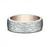 Benchmark RIRCF8265374 Multi Color 14k 6.5mm Men's Wedding Band Ring