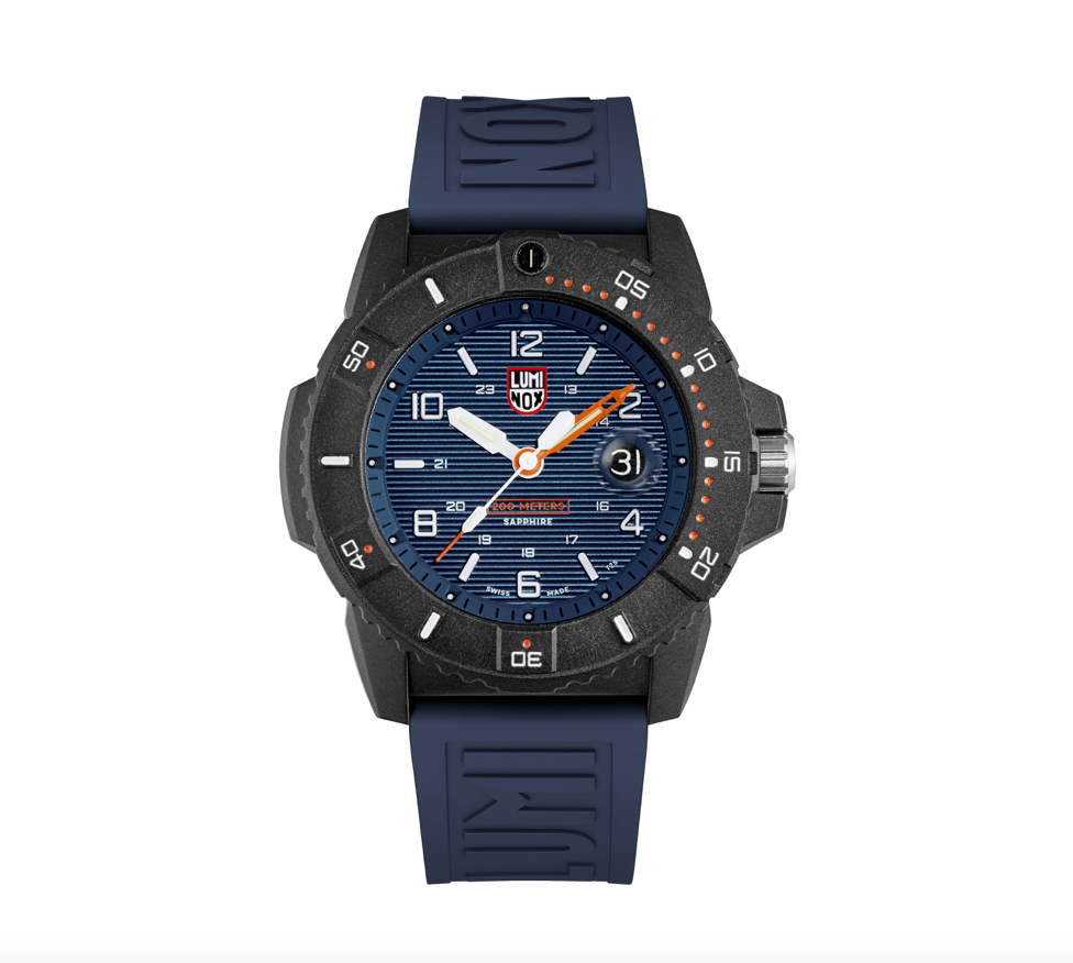 Luminox 3603.CTF Navy Seal 45mm Magnifying Glass 200M Cut To Fit Blue Strap Water Resistant Watch Series 3600