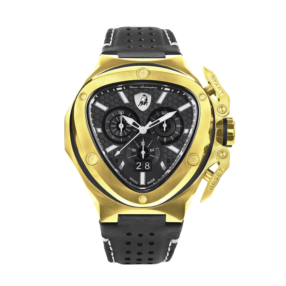 Tonino Lamborghini T9XD-YG SPYDER X YG Chrono Yellow Gold Watch