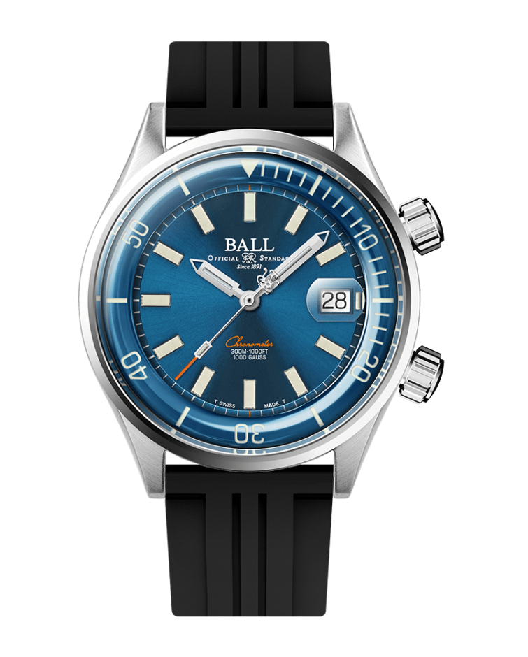 PREORDER BALL DM2280A-P1C-BE Engineer Master II Diver LIMITED EDITION Chronometer Blue Dial Watch