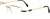 Cazal 742  COLOR:  095 BLACK-GOLD SIZE:  59/13 Eyeglasses