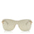 JIMMY CHOO Mask Rose Gold and Grey Round Frame Sunglasses with Swarovski Crystals ITEM NO. MASKS99E138