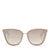 JIMMY CHOO Fabry Nude Acetate Cat-Eye Sunglasses with Glitter Detail ITEM NO. FABRYS53EKDZ