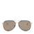 JIMMY CHOO Reto Black Gold Copper Aviator Sunglasses with Micro Studs Detailing ITEM NO. RETOS57EPL0
