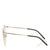 JIMMY CHOO Lue Copper Gold Metal Cat-Eye Sunglasses with Black Leather Detailing ITEM NO. LUES59ERHL