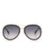 JIMMY CHOO Tora Black and Grey Aviator Sunglasses ITEM NO. TORAS57EQBE