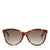 JIMMY CHOO Glee Havana and Black Cat Eye Sunglasses with Gold Lurex Detailing ITEM NO. GLEEFS57E16Y