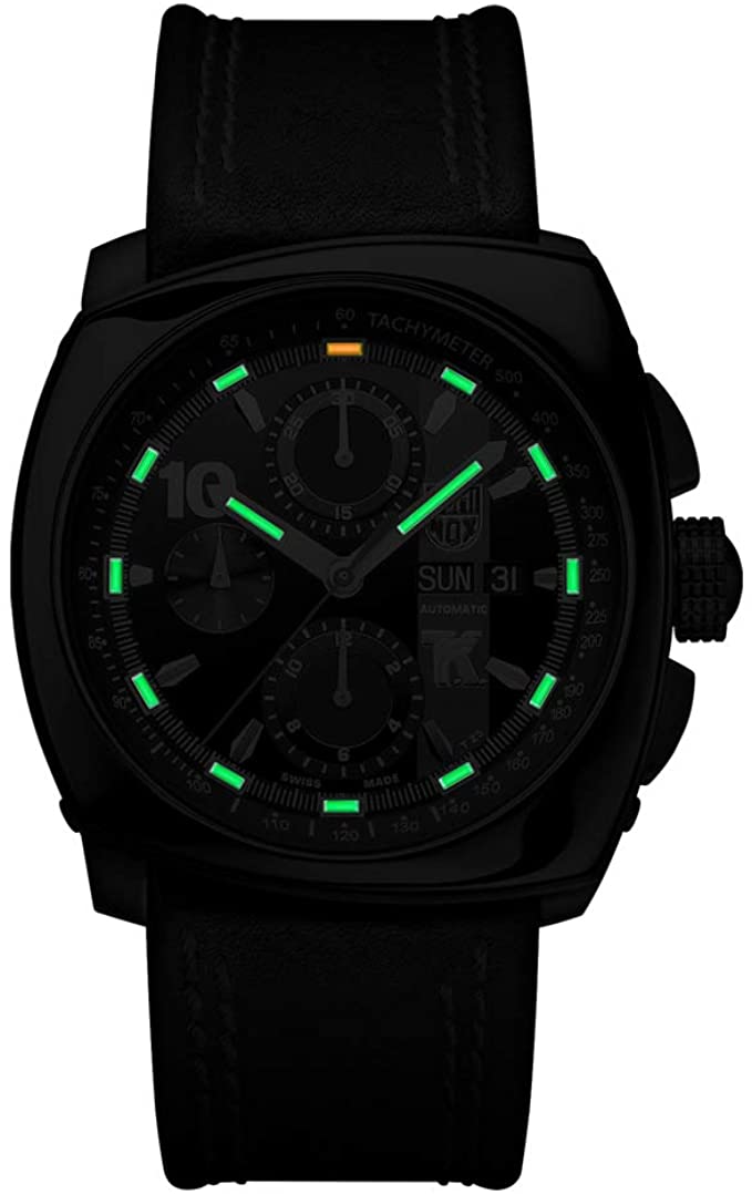 Luminox 1181 Mens Tony Kanaan Limited Edition Valjoux Automatic Chronograph Watch