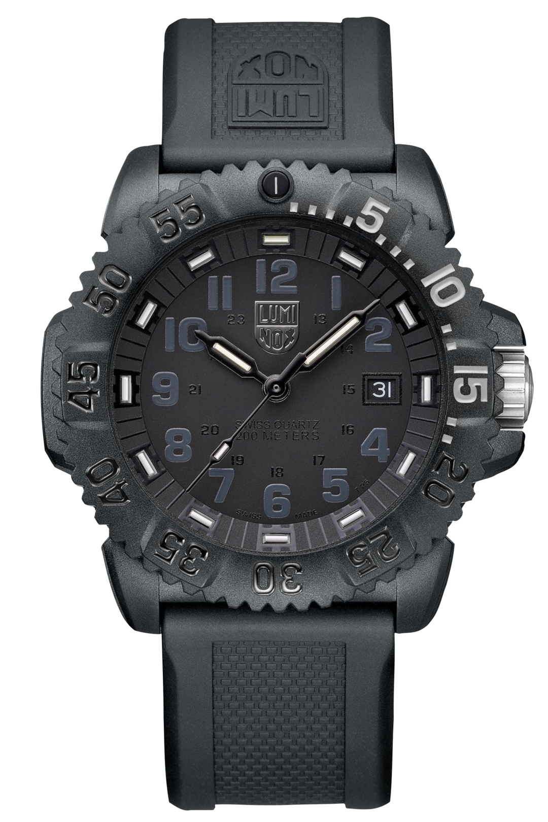 Luminox 3051.GO.NSF Navy Seals Foundation Limited Edition Black Dial Watch