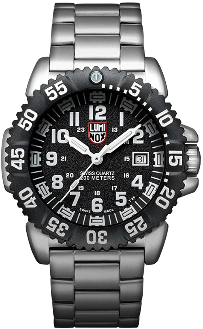 Luminox 3152.NV Mens Navy Seal Colormark Stainless Steel Watch