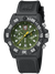 Luminox 3597 Navy SEAL Chronograph Green Dial Black Rubber Strap Watch
