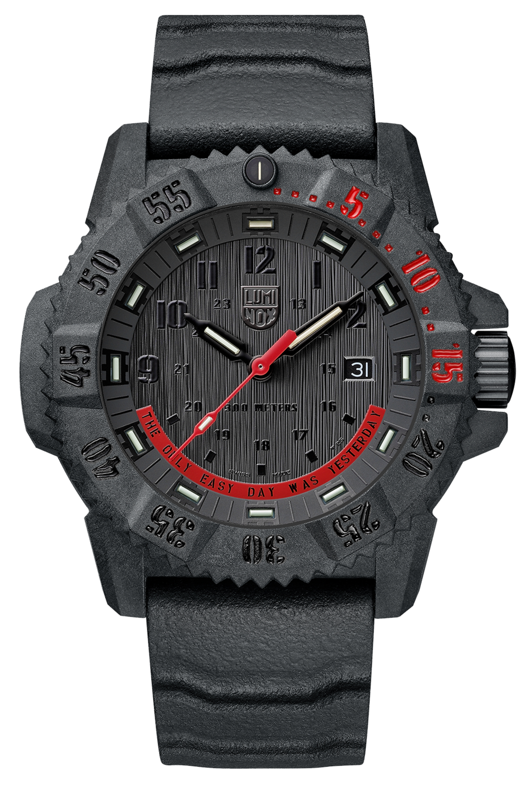 Luminox 3801.EY Men's LIMITED EDITION Master Carbon Seal Watch