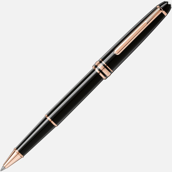 Montblanc MB112678 Meisterstück Rose Gold-Coated Classique Rollerball Pen Ref. 112678