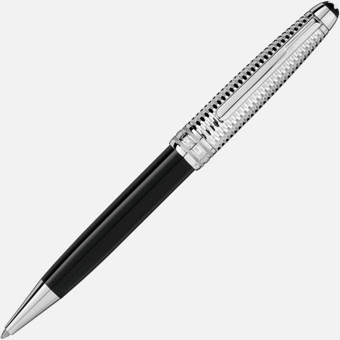 Montblanc MB118080 Meisterstück Doué Geometry Classique Ballpoint Pen Ref. 118080