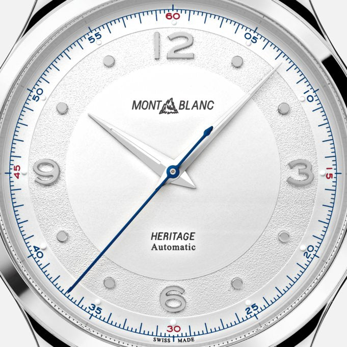 Montblanc MB119945 Heritage Automatic Stainless Steel 40mm Case Watch Ref. 119945