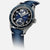 Montblanc 1858 Geosphere Blue Dial 42mm Case Titanium Blue Leather Men's Watch Ref. No. 125565