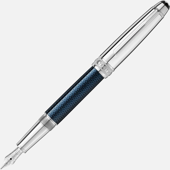 Montblanc MB112893 Meisterstuck Solitaire Doué Blue Hour Classique Fountain Pen Ref. 112893