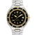 Preowned Omega Seamaster 396.1041 Black Dial Swiss Quartz Date Men's 38mm Watch