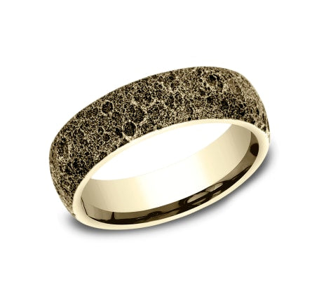 Benchmark CFBP856629Y Yellow Gold 14k 6mm Men's Wedding Band Ring